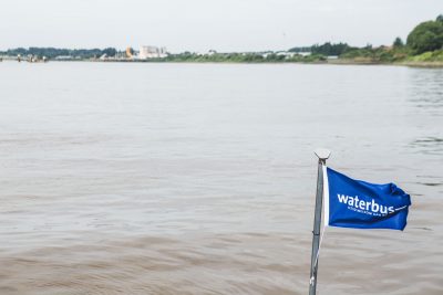 eerste vaart waterbus antwerpen juli 2016