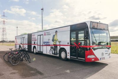 Fietsbus Port of Antwerp