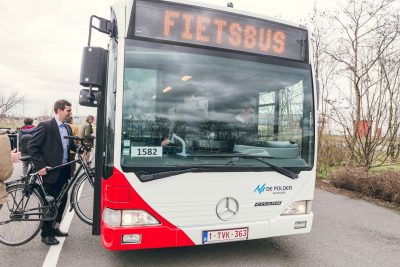 Fietsbus Antwerpen port of antwerp