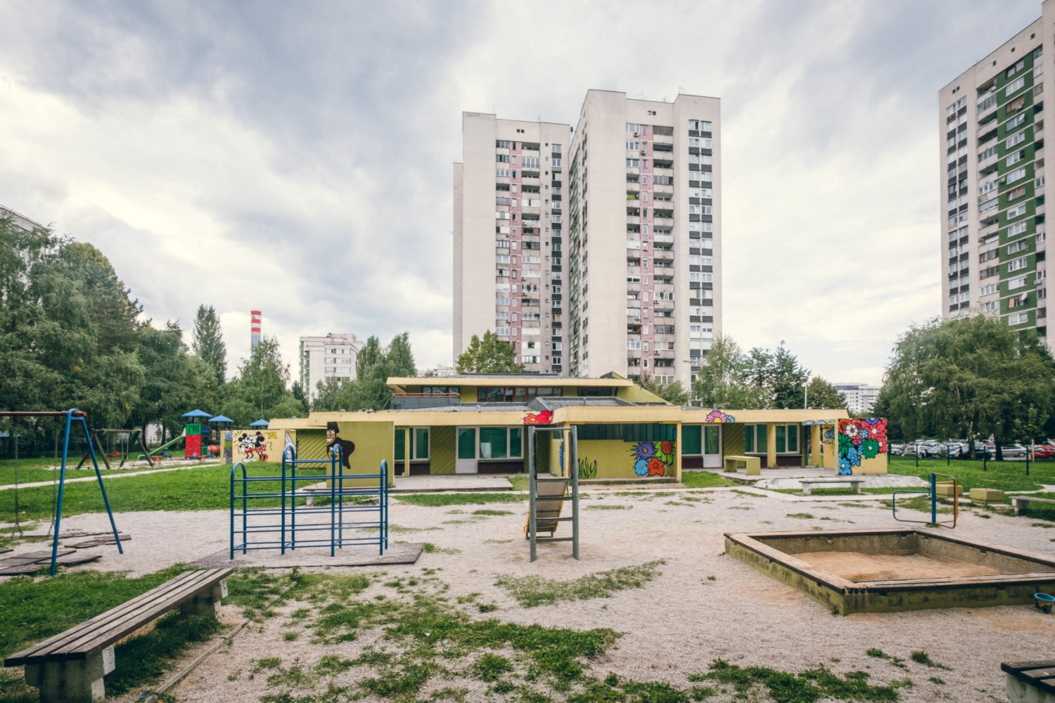 public housing sarajevo playground