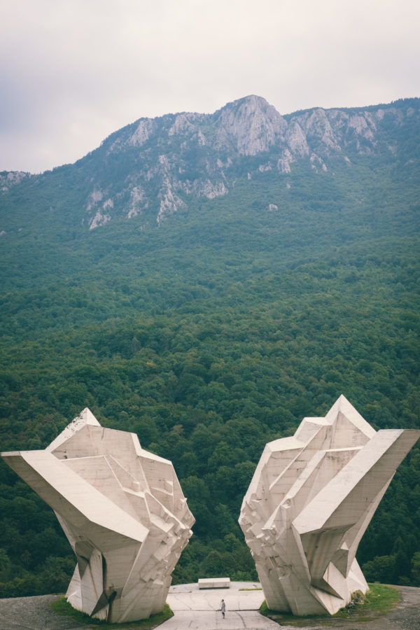 tjentiste spomenik sutjeska national park bosnia brutalist monument former Yugoslavia