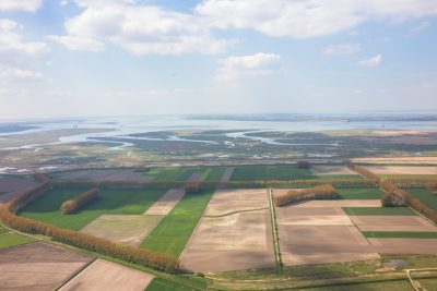 natuurgebied Antwerpse haven luchtfoto