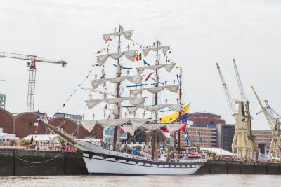 Tall Ships Races vanop de waterbus Antwerpen