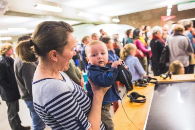 baby op stormopkomst