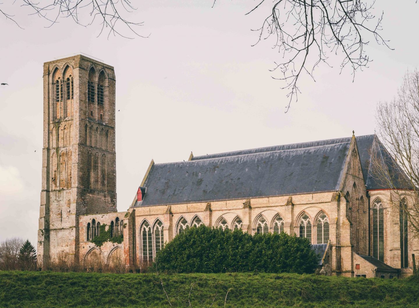 Brugge fotografie Notre Dame kerk Damme Sacha Jennis in opdracht Le Monde