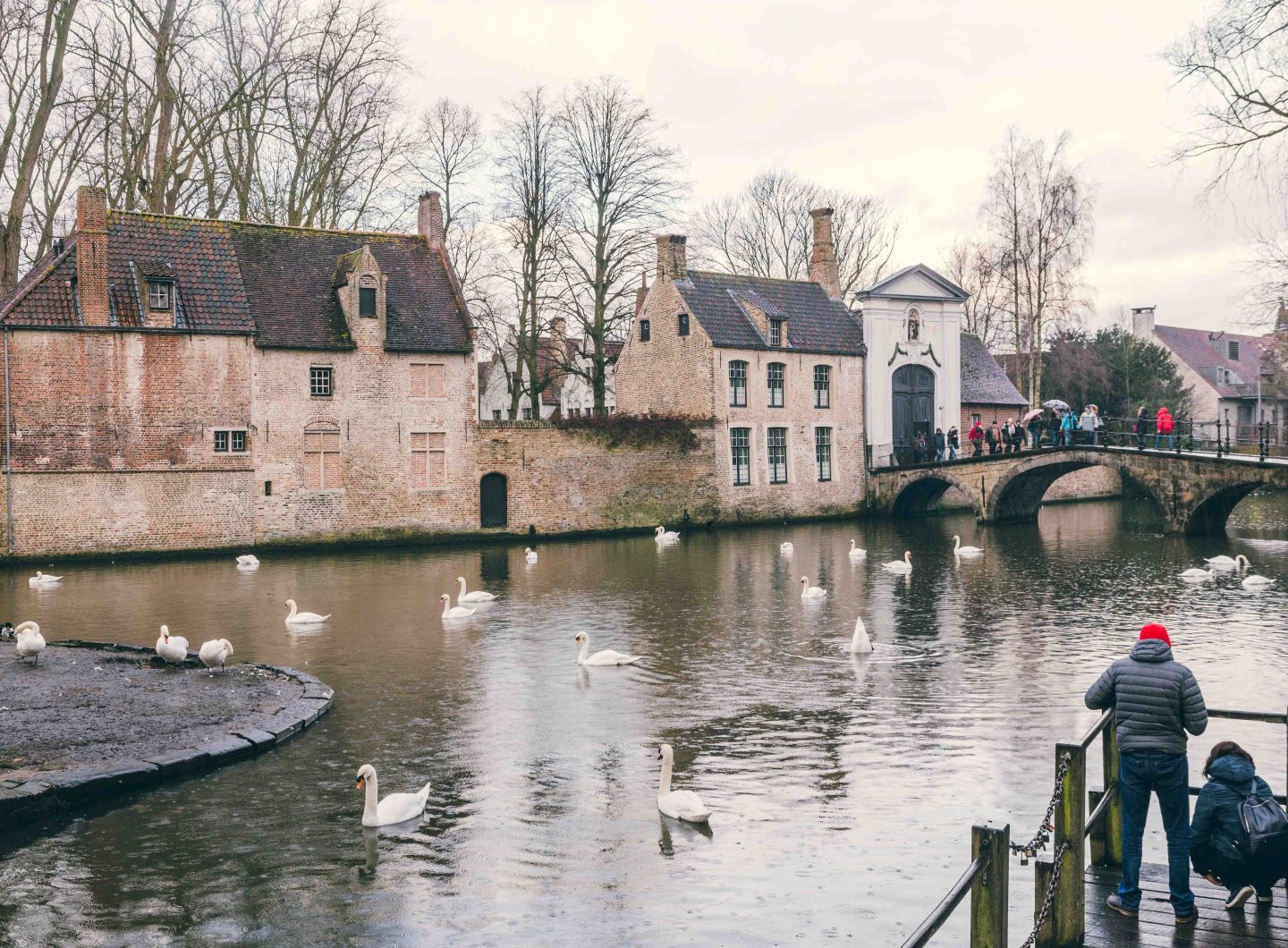 Brugge fotografie begijnhof Sacha Jennis in opdracht Le Monde